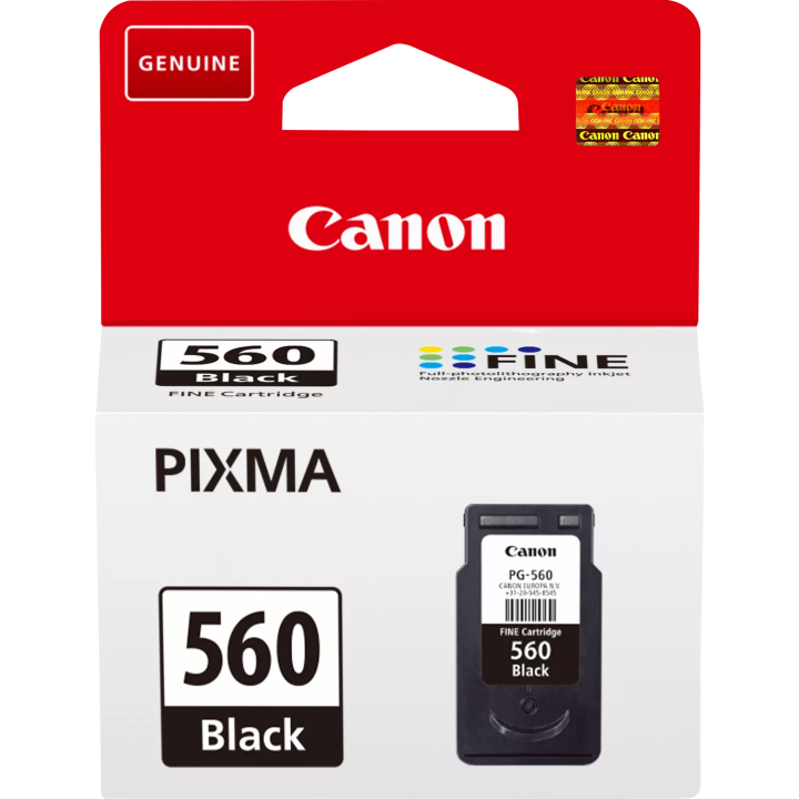 TUSZ ORYGINALNY CANON PG560 PIXMA 3713C001 CZARNY 180 STRON