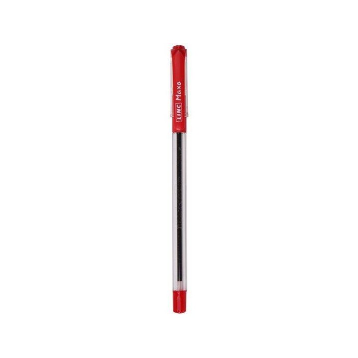 DŁUGOPIS KULKOWY LINC MAXO 3010RED CZERWONY 0.7