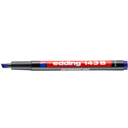 FOLIOPIS EDDING 143 B NIEBIESKI ŚCIĘTA 1-3MM