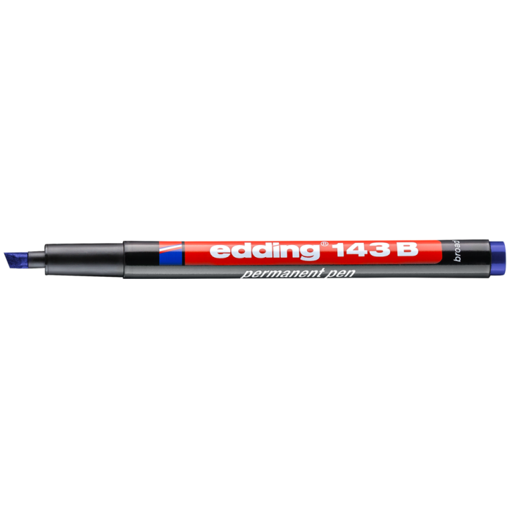 FOLIOPIS EDDING 143 B NIEBIESKI ŚCIĘTA 1-3MM