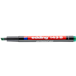 FOLIOPIS EDDING 143 B ZIELONY ŚCIĘTA 1-3MM
