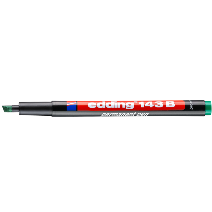 FOLIOPIS EDDING 143 B ZIELONY ŚCIĘTA 1-3MM