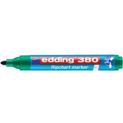 MARKER DO FLIPCHARTÓW EDDING 380 ZIELONY OKRĄGŁA 1.5-3MM