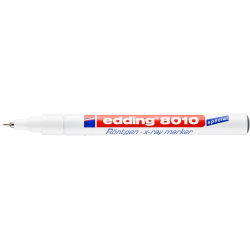 MARKER DO KLISZ RENTGENOWSKICH EDDING 8010 BIAŁY OKRĄGŁA 1.0MM