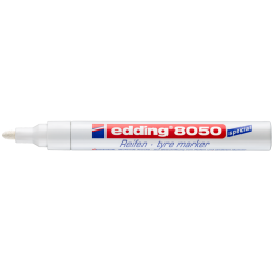 MARKER DO OPON EDDING 8050 BIAŁY OKRĄGŁA 2-4MM