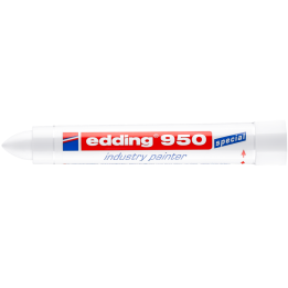 MARKER PRZEMYSŁOWY W PAŚCIE EDDING 950 BIAŁY 10MM