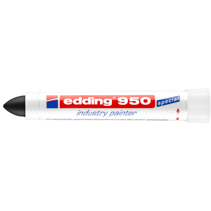 MARKER EDDING PRZEMYSŁOWY W PAŚCIE 950 CZARNY 10MM