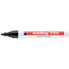 MARKER OLEJOWY EDDING 750 CZARNY 2-4MM