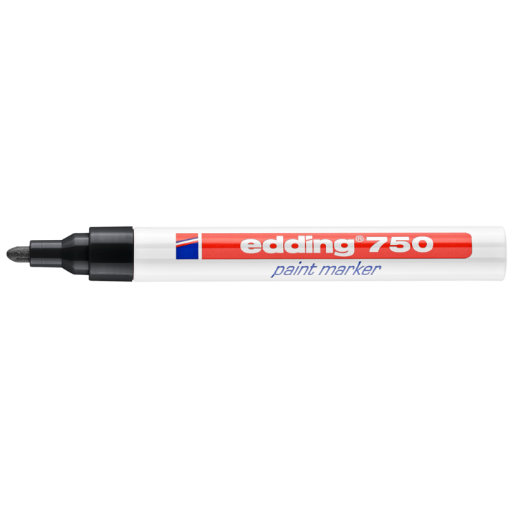 MARKER OLEJOWY EDDING 750 CZARNY 2-4MM