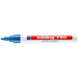 MARKER OLEJOWY EDDING 750 NIEBIESKI 2-4MM