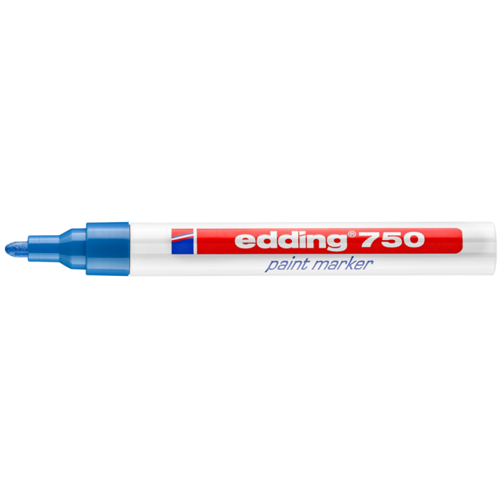 MARKER OLEJOWY EDDING 750 NIEBIESKI 2-4MM