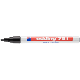 MARKER OLEJOWY EDDING 751 CZARNY 1-2MM