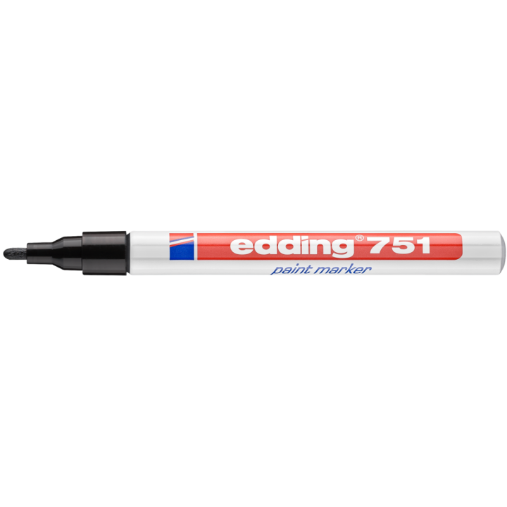 MARKER OLEJOWY EDDING 751 CZARNY 1-2MM