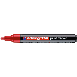 MARKER OLEJOWY EDDING 790 CZERWONY 2-3MM