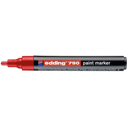 MARKER OLEJOWY EDDING 790 CZERWONY 2-3MM