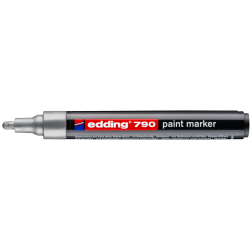 MARKER OLEJOWY EDDING 790 SREBRNY 2-3MM