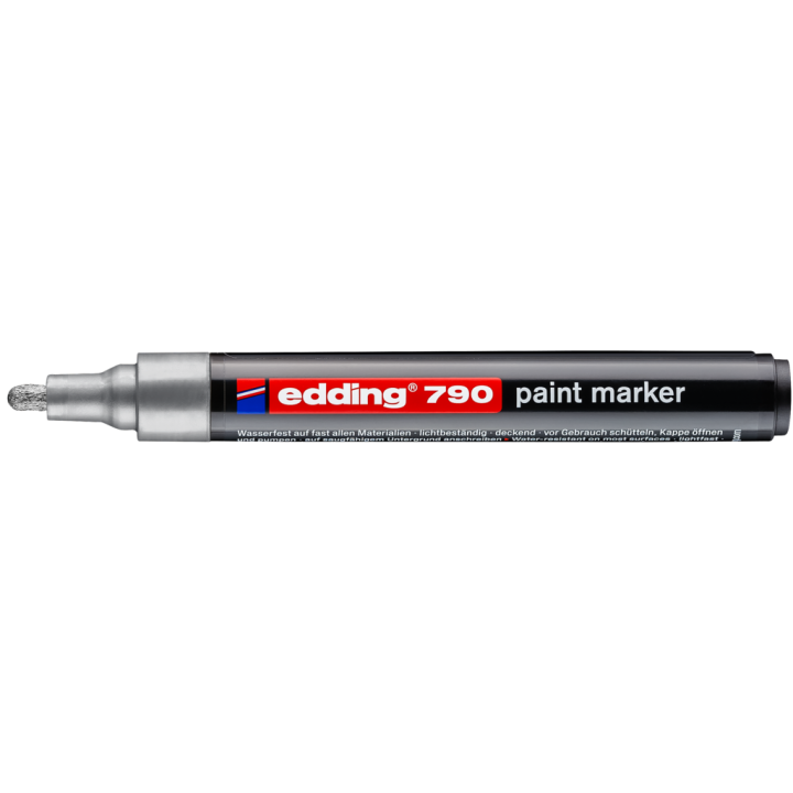 MARKER OLEJOWY EDDING 790 SREBRNY 2-3MM