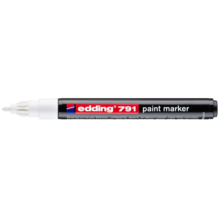 MARKER OLEJOWY EDDING 791 BIAŁY 1-2MM