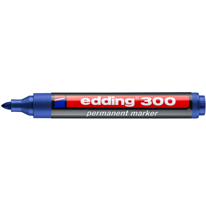 MARKER PERMANENTNY EDDING 300 NIEBIESKI 1.5-3MM