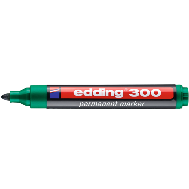 MARKER PERMANENTNY EDDING 300 ZIELONY 1.5-3MM