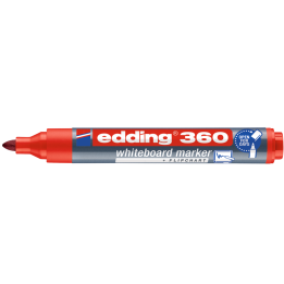 MARKER SUCHOŚCIERALNY EDDING 360 CZERWONY 1.5-3MM