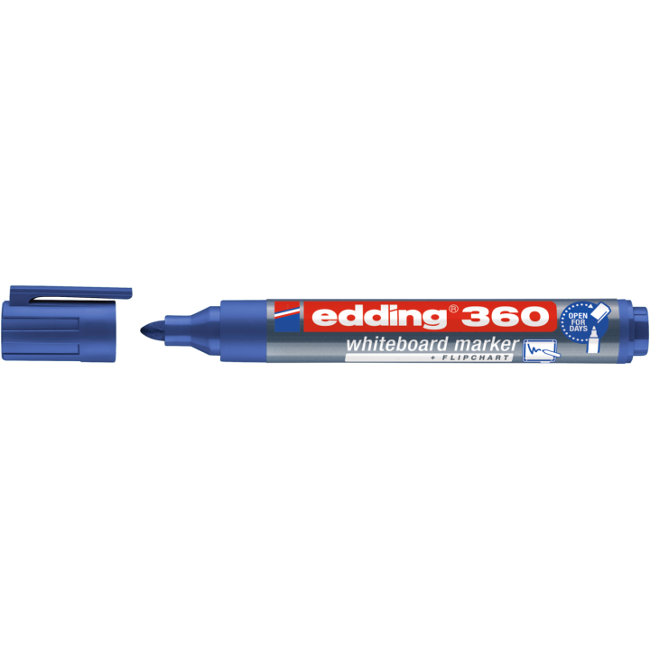 MARKER SUCHOŚCIERALNY EDDING 360 NIEBIESKI 1.5-3MM
