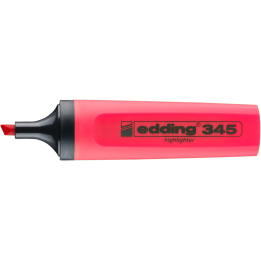 ZAKREŚLACZ EDDING 345 CZERWONY 2-5MM
