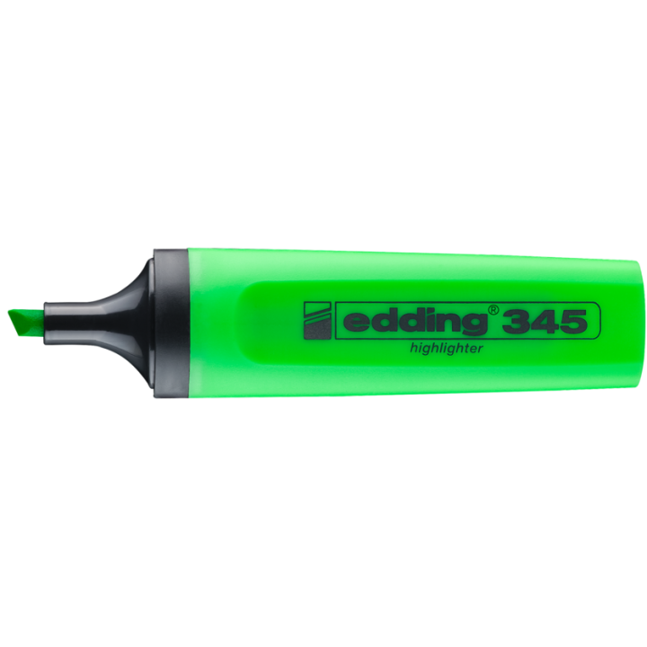 ZAKREŚLACZ EDDING 345 ZIELONY 2-5MM