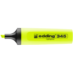 ZAKREŚLACZ EDDING 345 ŻÓŁTY 2-5MM