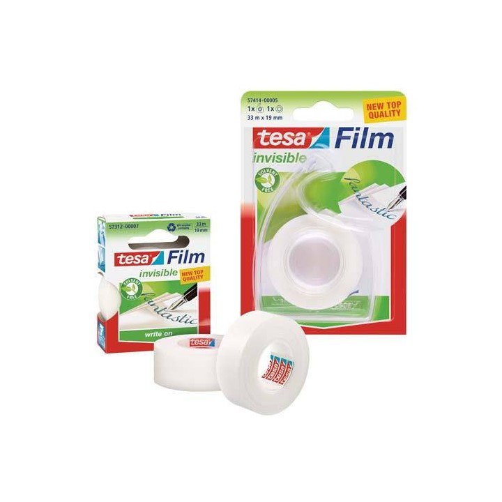 TAŚMA KLEJĄCA 19MMX33M TESA INVISIBLE 57312-00007-02 TS MLECZNA