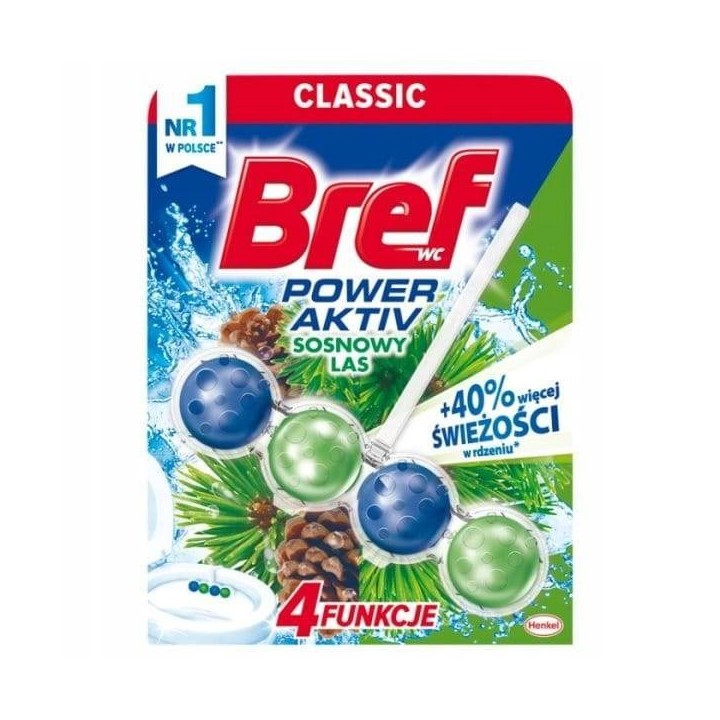 ZAWIESZKA WC KULKI BREF POWER ACTIV PINE 50G