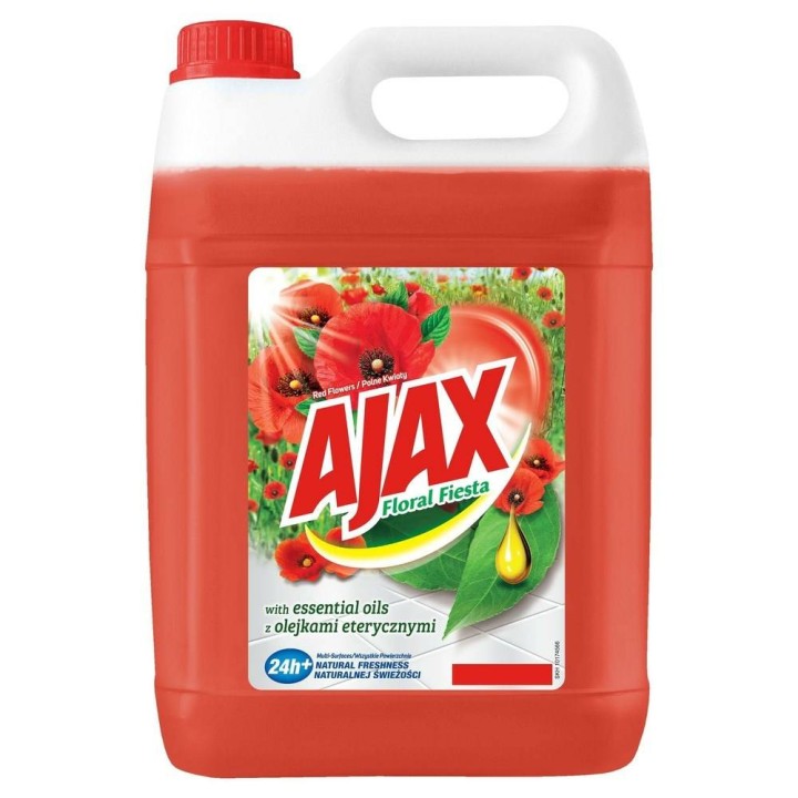 PŁYN DO CZYSZCZENIA AJAX FLORAL FIESTA POLNE KWIATY 5 LITRÓW