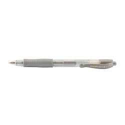 Długopis żelowy PILOT G2 metallic srebrny 0.5