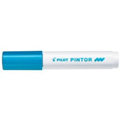 Marker permanentny PILOT Pintor M metaliczny niebieski okrągła