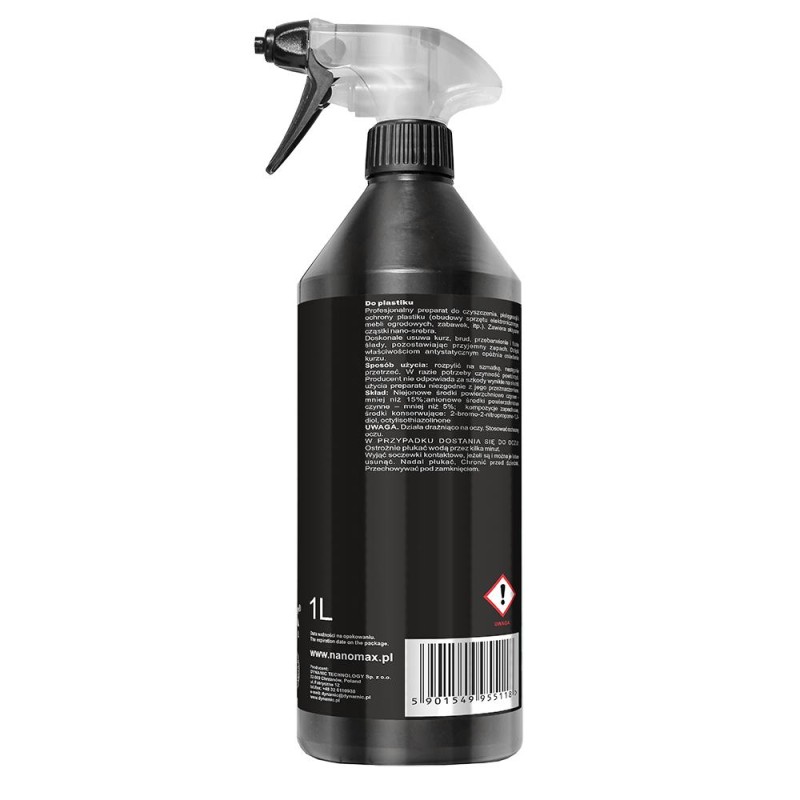 Preparat do plastiku NANOMAX PROFESSIONAL 1l