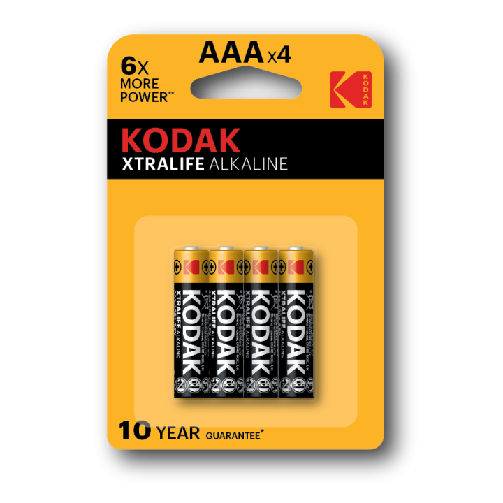 BATERIA ALKALICZNA AAA KODAK XTRALIFE ALKALINE 30951990 4SZT