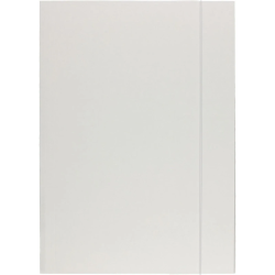 TECZKA Z GUMKĄ A4 BARBARA 0821003BN BIAŁA KARTON 250G 25SZT