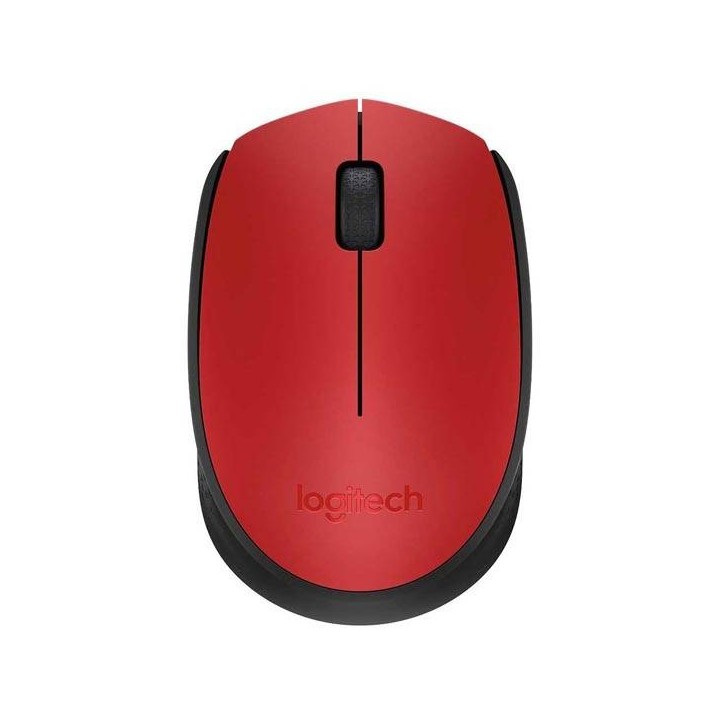 MYSZ OPTYCZNA BEZPRZEWODOWA CZERWONA LOGITECH M171 910-004641