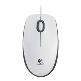 MYSZ OPTYCZNA PRZEWODOWA BIAŁA LOGITECH B100 910-003360