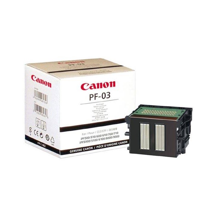 CANON ORYGINALNY GŁOWICA DRUKUJĄCA PF03, 2251B001, DAWNIEJ PF01, CANON IPF5XXX, 6XXX, 7XXX, 8XXX, 9000
