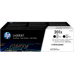 HP ORYGINALNY TONER CF400XD, BLACK, 5600 (2X2800)S, HP 201X, HP COLOR LASERJET MFP M277, PRO M252, M274, DUAL PACK, 2X770G, O