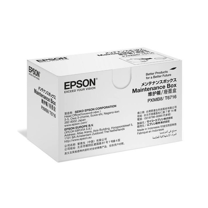 EPSON ORYGINALNY MAINTENANCE BOX C13T671600, EPSON WF-C5XXX, M52XX, M57XX