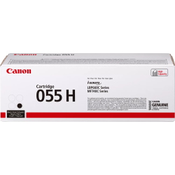 CANON ORYGINALNY TONER 055H, BLACK, 7600S, 3020C002, HIGH CAPACITY, CANON MF742CDW, MF744CDW, MF746CX, LBP663CDW, LBP664CX, O