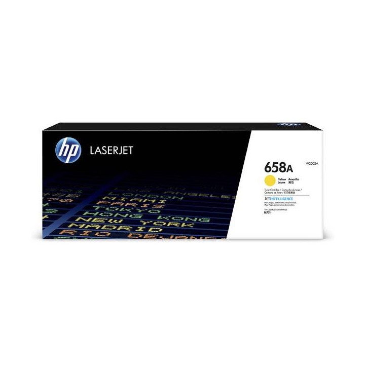 HP ORYGINALNY TONER W2002A, YELLOW, 6000S, HP 658A, HP COLOR LASERJET ENTERPRISE M751 SERIES, O