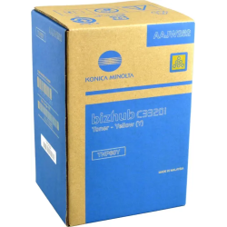 KONICA MINOLTA ORYGINALNY TONER AAJW252, YELLOW, 9000S, TNP-80Y, KONICA MINOLTA BIZHUB C3320I, O