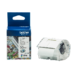 BROTHER TAŚMA PAPIEROWA 50MM X 5M, BIAŁA, CZ1005, DO DRUKARKI VC-500W