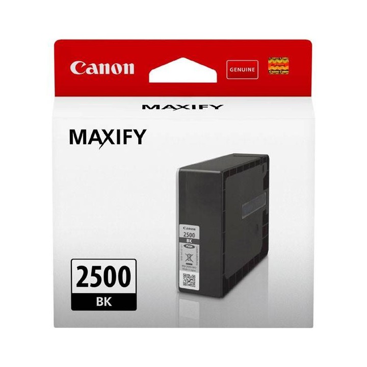 CANON ORYGINALNY INK / TUSZ PGI-2500 BK, BLACK, 1000S, 29.1ML, 9290B001, CANON MAXIFY IB4050,IB4150,MB5050,MB5150,MB5350,MB5450