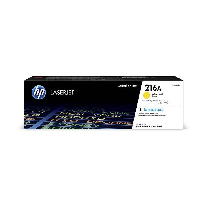 HP ORYGINALNY TONER W2412A, YELLOW, 850S, HP 216A, HP COLOR LASERJET PRO M182 , M183, O