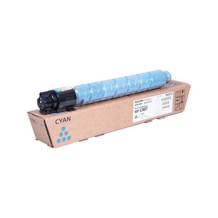 RICOH ORYGINALNY TONER 842208, CYAN, 8000S, 842212, RICOH AFICIO MP C407, O