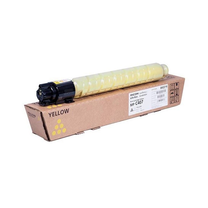 RICOH ORYGINALNY TONER 842210, YELLOW, 8000S, 842214, RICOH AFICIO MP C407, O
